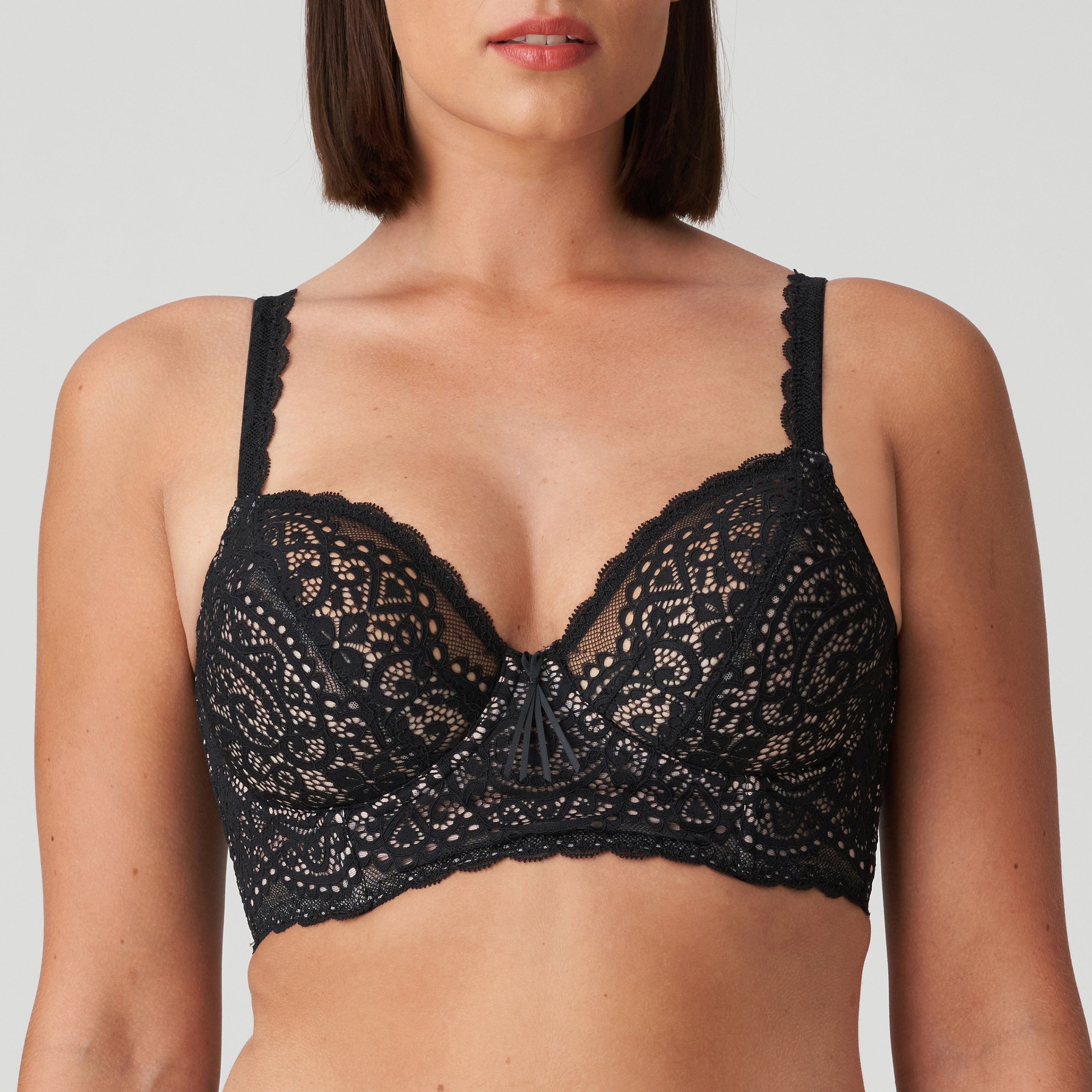 I DO Tiefdekolletierter longline BH