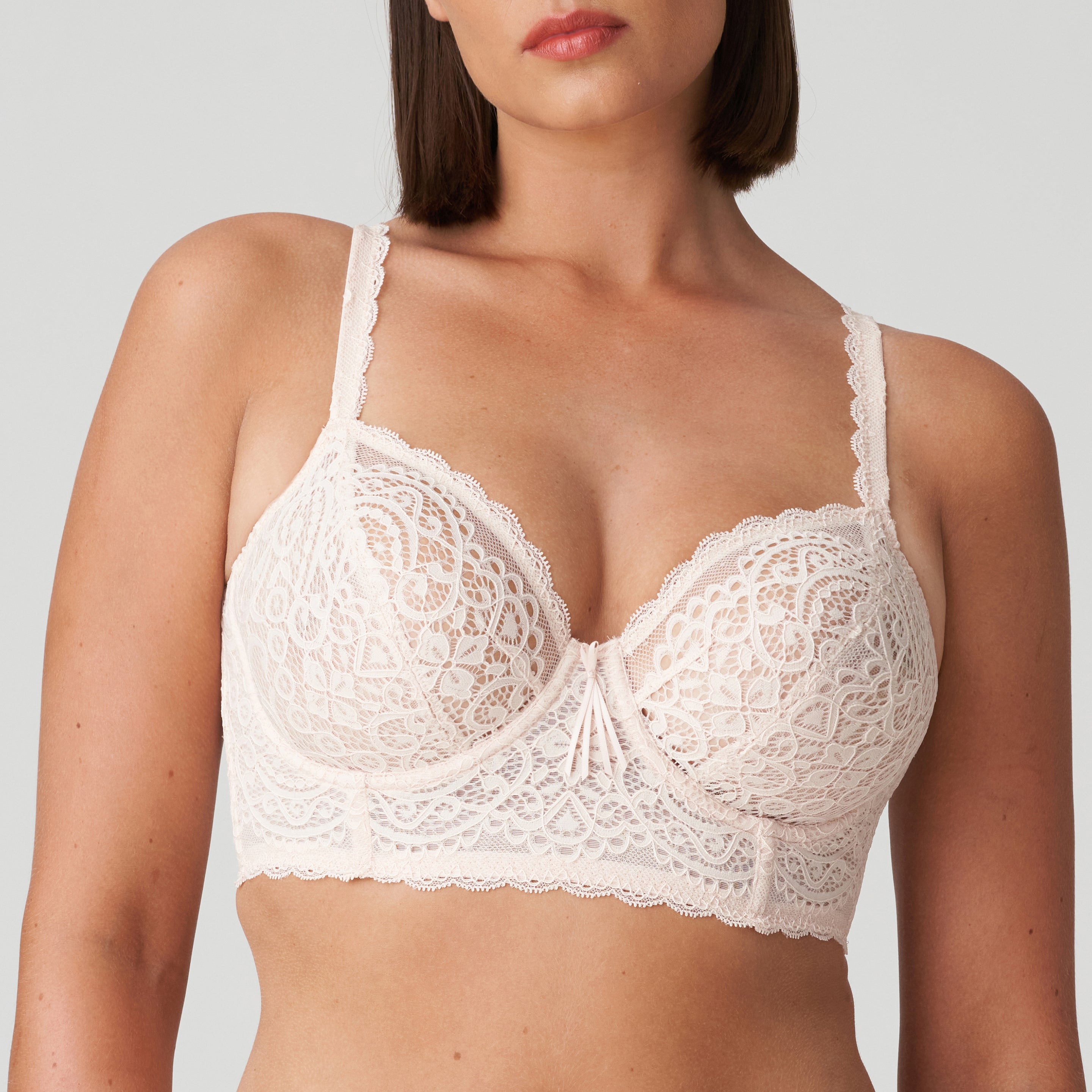 I DO Tiefdekolletierter longline BH